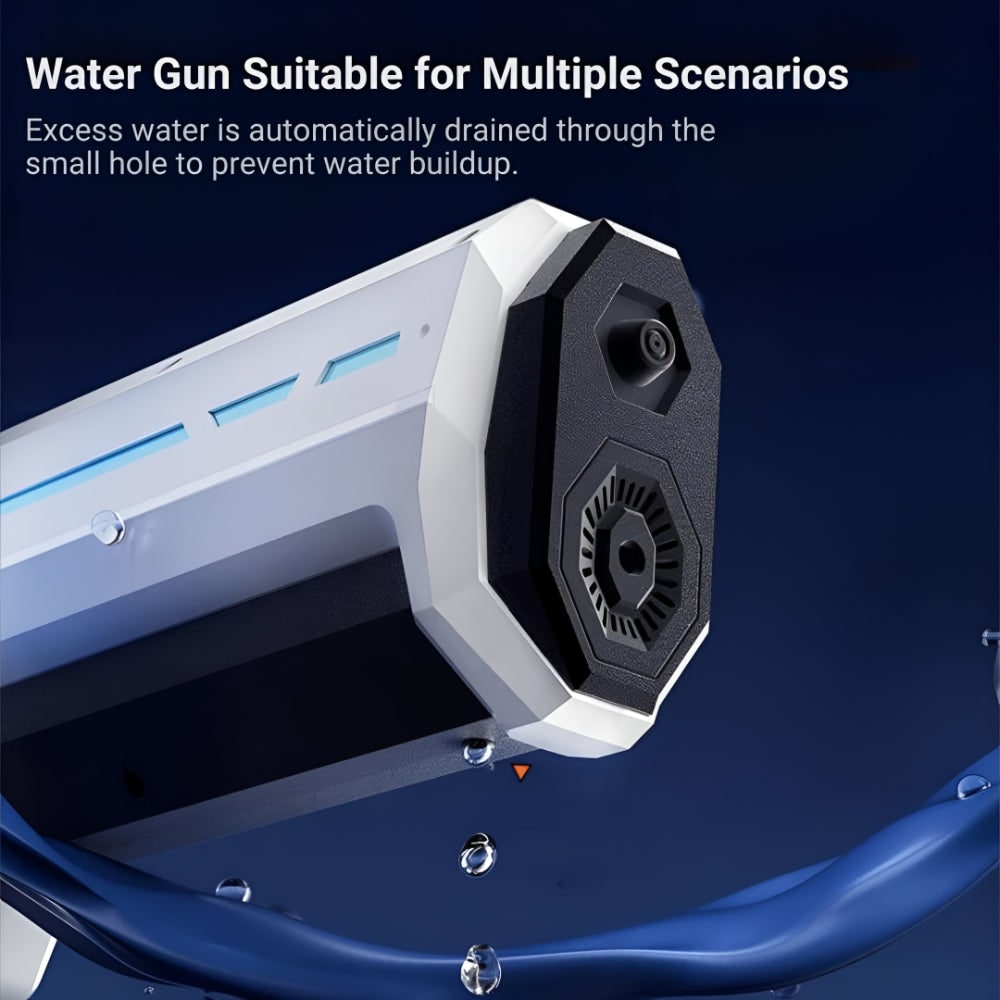 Elektrisch automatisch waterpistool met grote tank en groot bereik – grote inhoud