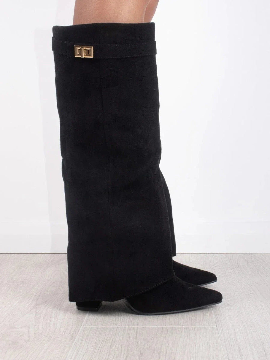 Elegante hoogwaardige damesschoenen – gouden details