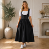 Zwarte dirndl voor dames – traditionele Oktoberfest-jurk