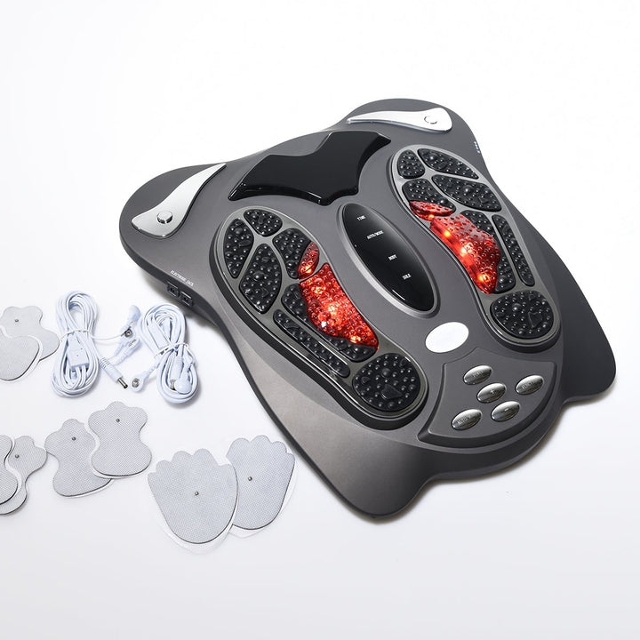 EMS-voetmassage met doorbloedingsapparaat, TENS-pads en afstandsbediening