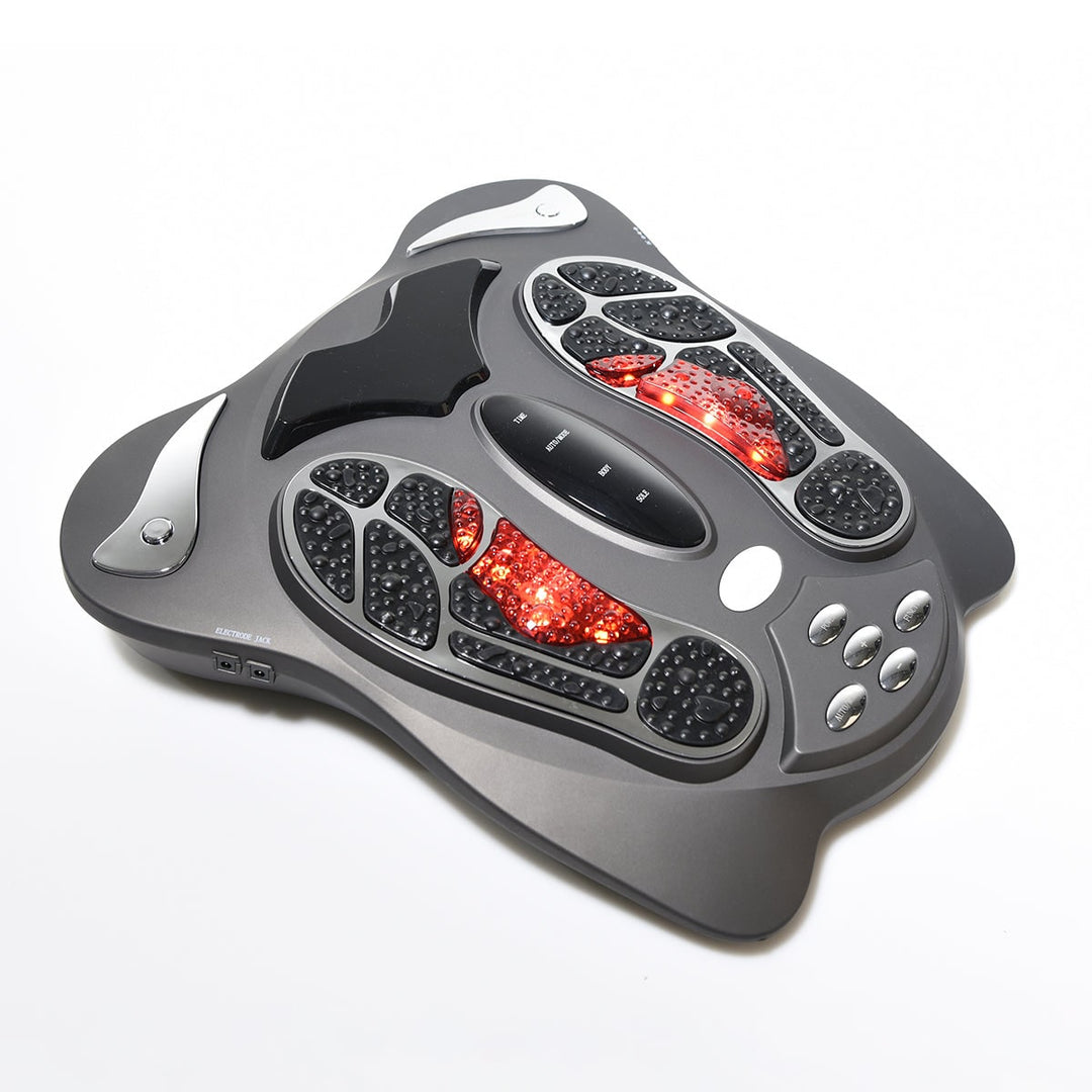 EMS-voetmassage met doorbloedingsapparaat, TENS-pads en afstandsbediening