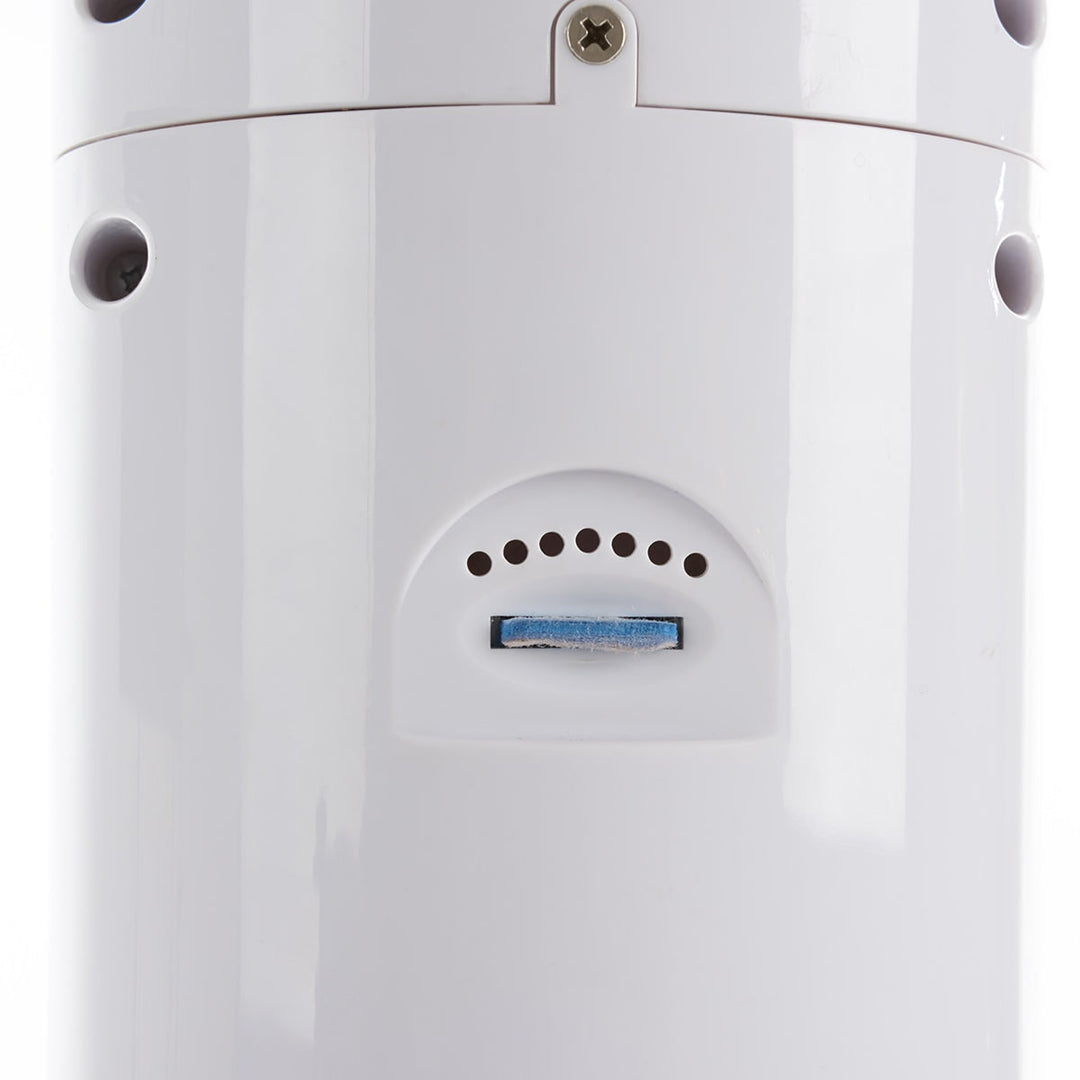 Verdampingskoeler draagbare nevelventilator op voet, oscillerend, wit, led-display