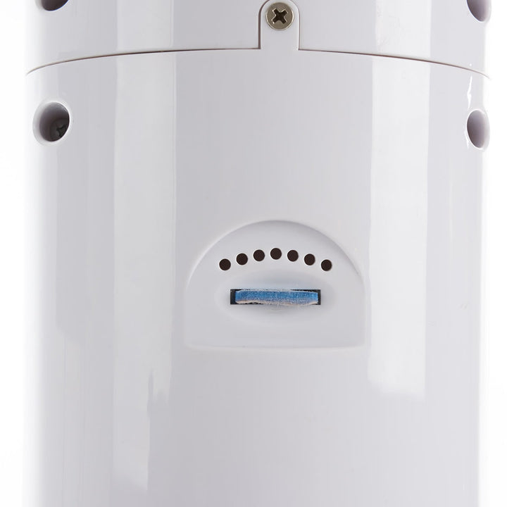 Verdampingskoeler draagbare nevelventilator op voet, oscillerend, wit, led-display
