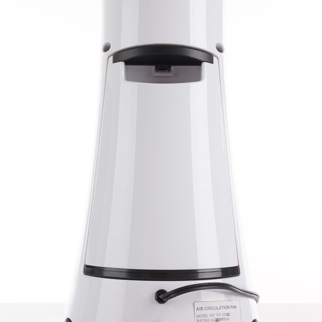 Verdampingskoeler draagbare nevelventilator op voet, oscillerend, wit, led-display