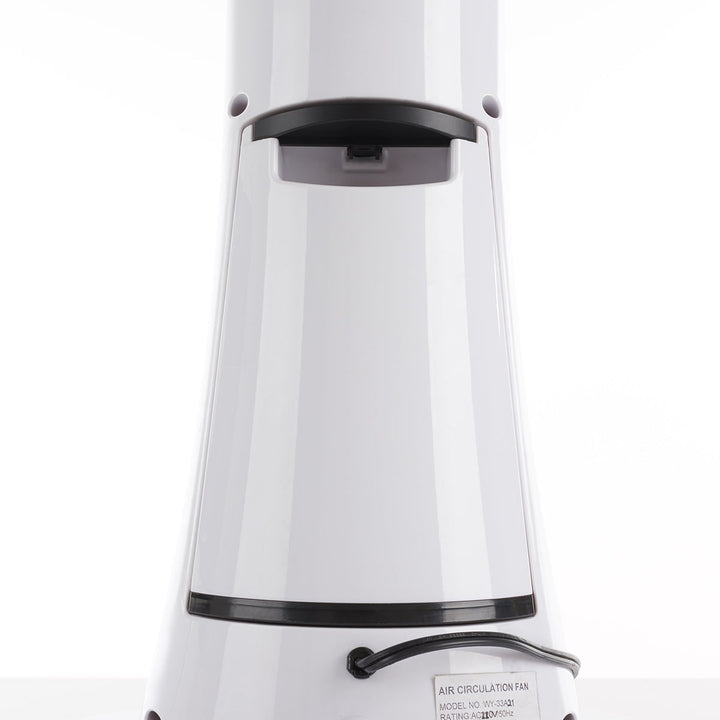 Verdampingskoeler draagbare nevelventilator op voet, oscillerend, wit, led-display