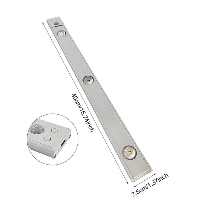 Draadloos LED Armatuur met Bewegingssensor