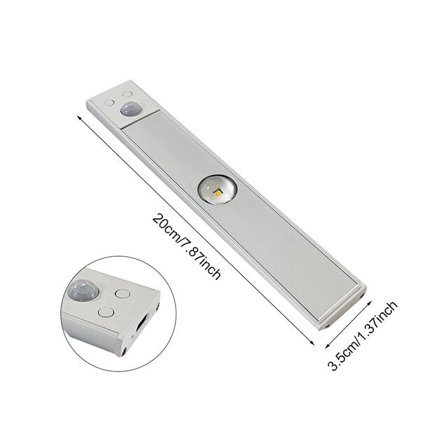 Draadloos LED Armatuur met Bewegingssensor