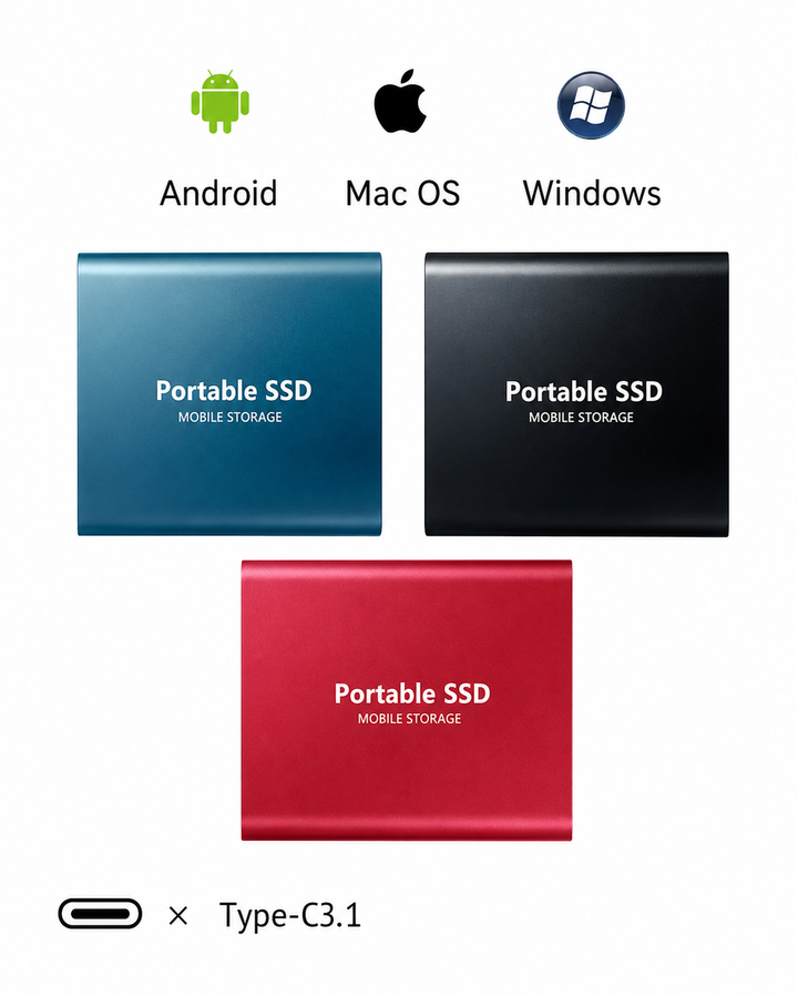 Externe SSD 128 TB - compact, snel en draagbaar opslagmedium