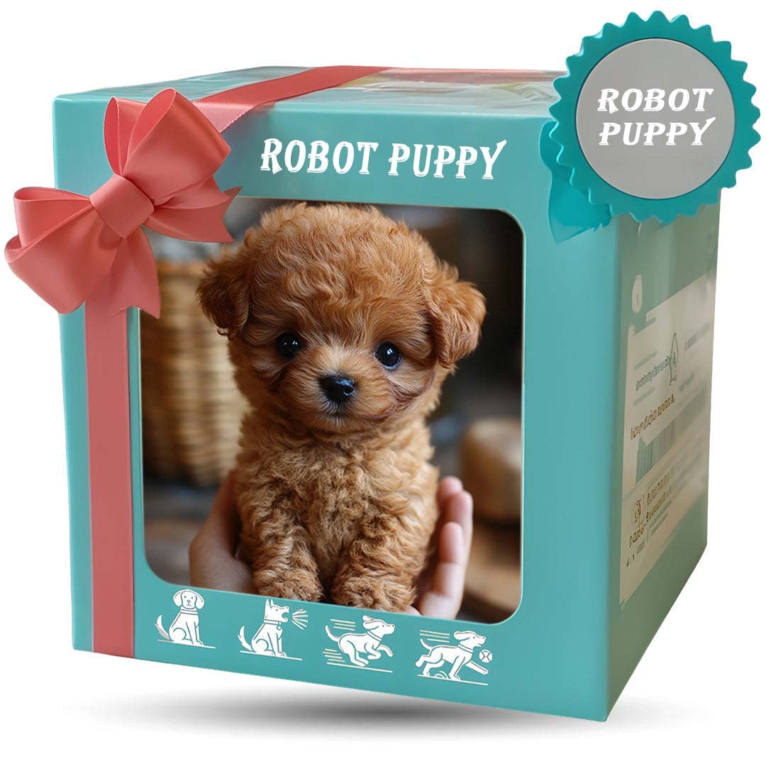 Interactieve pluche hond met realistische bewegingen – voor kinderen & senioren