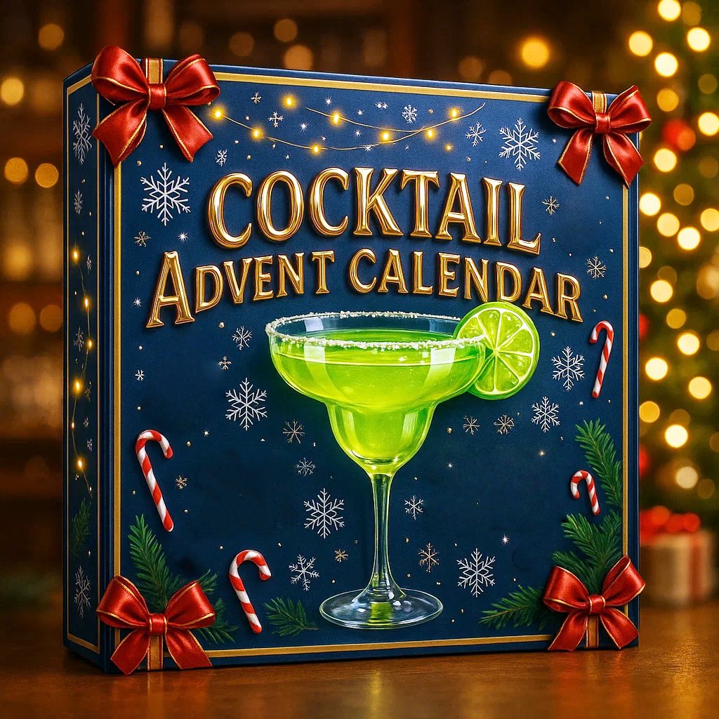 Feestelijke cocktail-adventskalender voor de aftelbeleving
