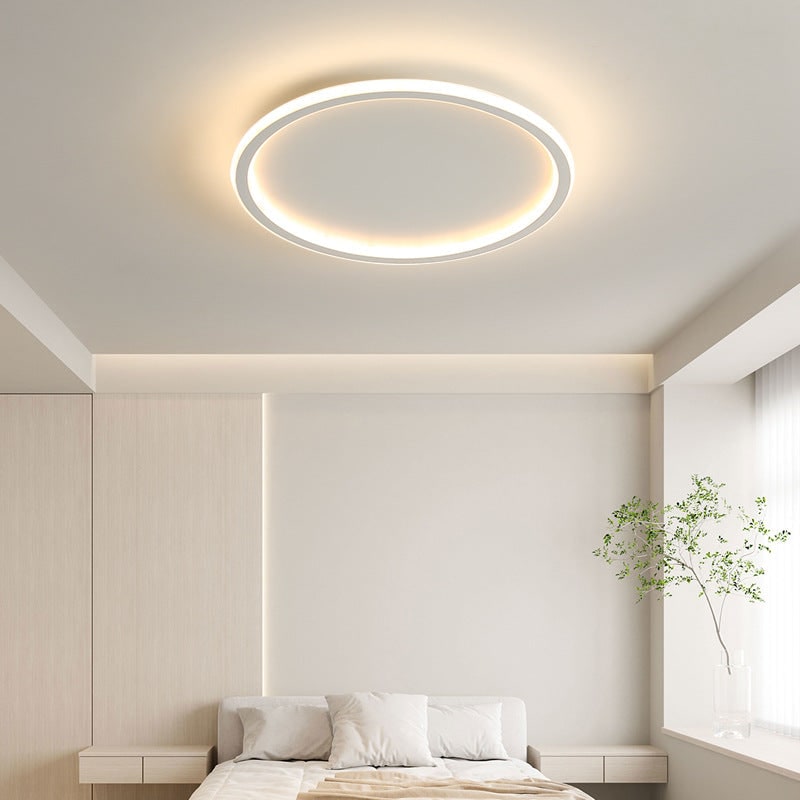 Opbouw LED-plafondlamp rond modern dimbaar armatuur