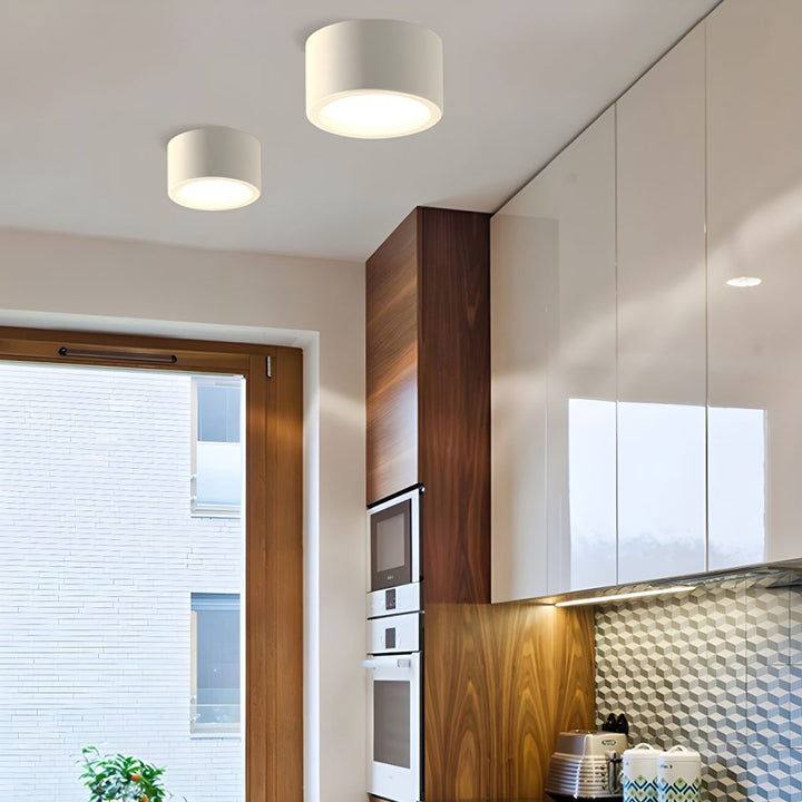 Opbouw cilinder LED-plafondlamp met modern design en energiezuinige verlichting