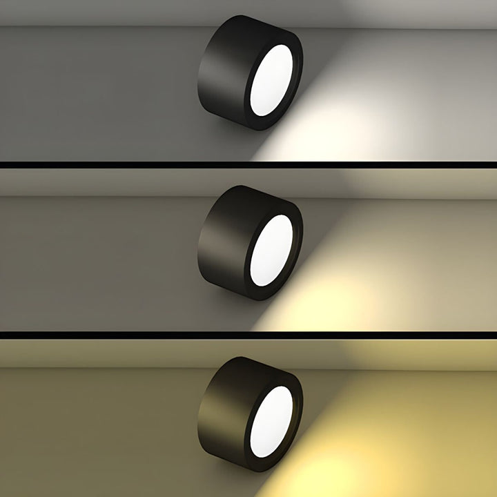 Opbouw cilinder LED-plafondlamp met modern design en energiezuinige verlichting