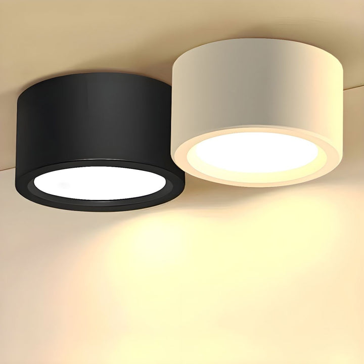 Opbouw cilinder LED-plafondlamp met modern design en energiezuinige verlichting