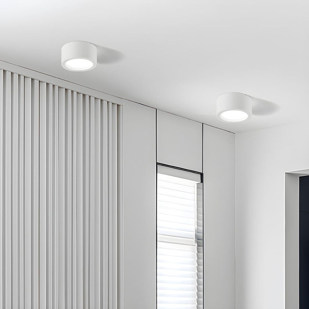 Opbouw cilinder LED-plafondlamp met modern design en energiezuinige verlichting