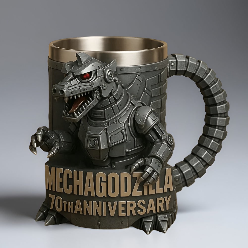 Grappige monster koffiemok met roestvrijstalen binnenwand en gebeeldhouwd 3D-ontwerp