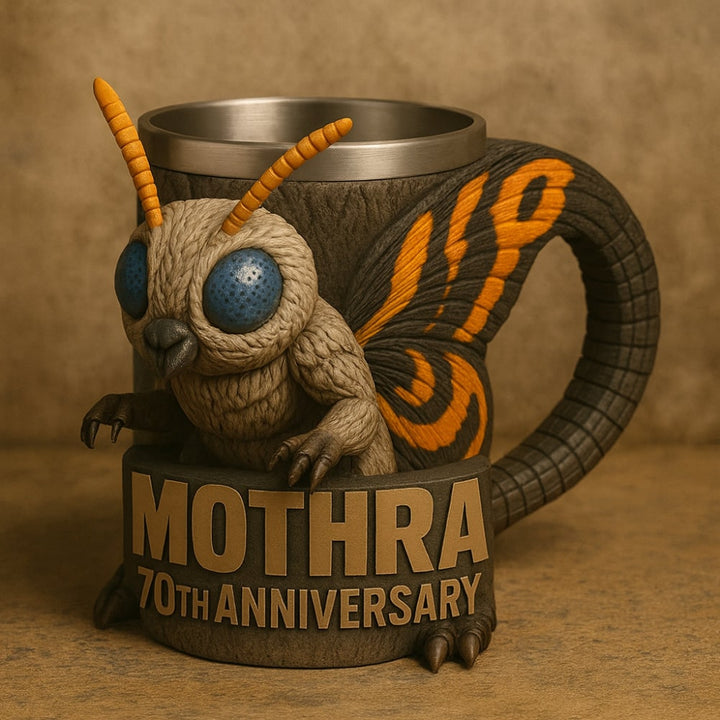 Grappige monster koffiemok met roestvrijstalen binnenwand en gebeeldhouwd 3D-ontwerp