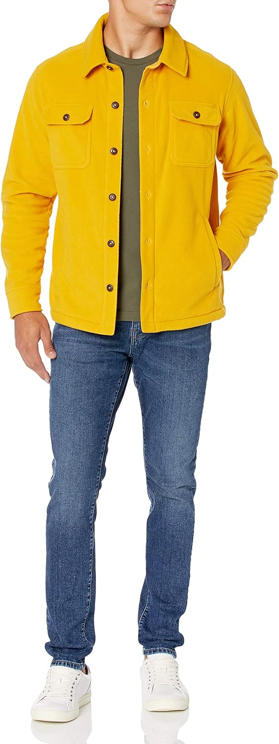 Fleece overshirt voor heren, voorjaar 2026 – Max