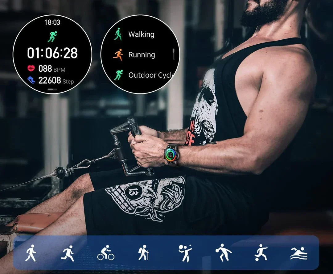 Luxe Heren Smartwatch – Axel