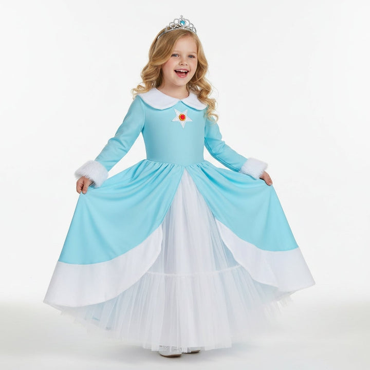 Halloween-prinsessenkostuum voor meisjes en verkleedaccessoires voor spelletjes