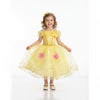 Halloween prinsessenkostuum en jurken voor meisjes voor verkleedspelletjes, tiara en handschoenen
