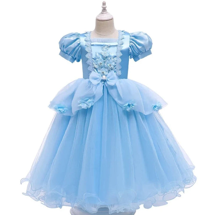 Prinsessenkostuum en jurken voor meisjes Halloween met baljurk en tule rok, verkleedkleding