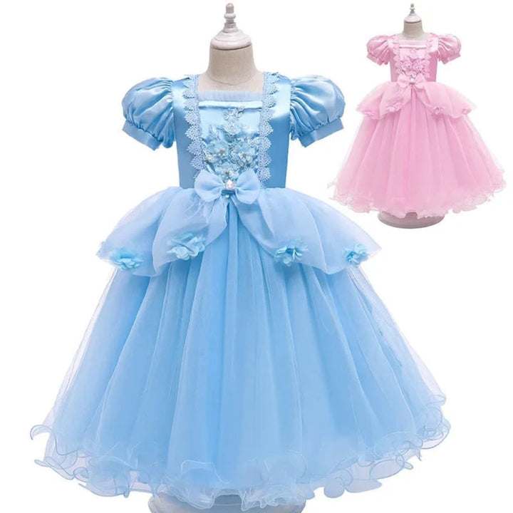 Prinsessenkostuum en jurken voor meisjes Halloween met baljurk en tule rok, verkleedkleding
