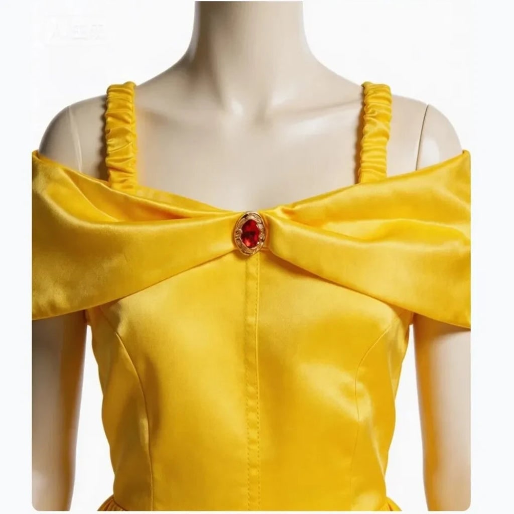 Halloween prinsessenkostuum en jurken voor meisjes met baljurk, tiara, scepter en accessoireset