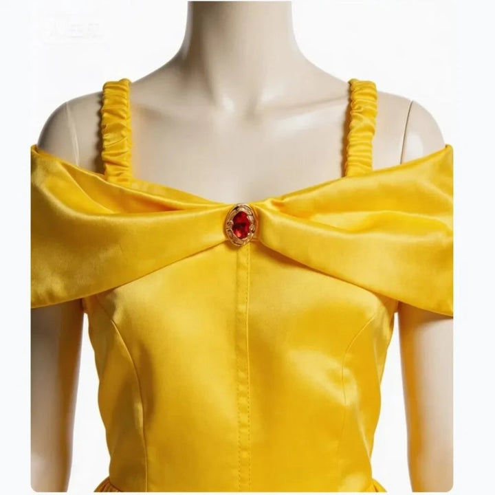 Halloween prinsessenkostuum en jurken voor meisjes met baljurk, tiara, scepter en accessoireset