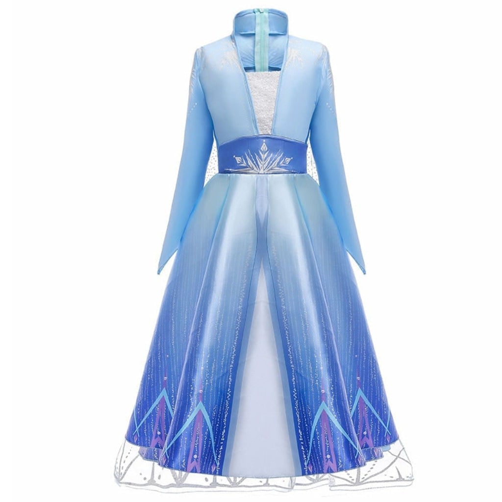 Halloween prinsessenkostuum jurk voor meisjes met cape en toverstaf accessoireset