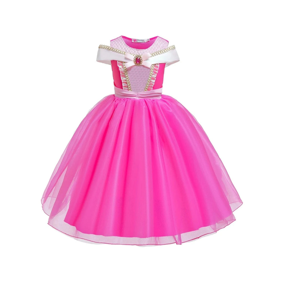 Halloween prinsessenjurk voor meisjes met accessoires en tiara
