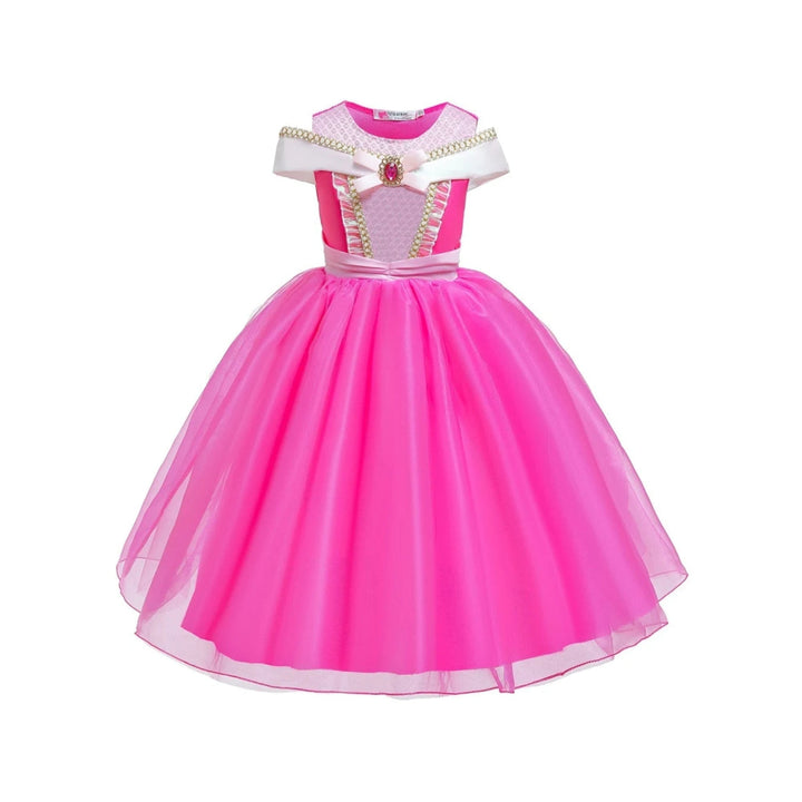 Halloween prinsessenjurk voor meisjes met accessoires en tiara