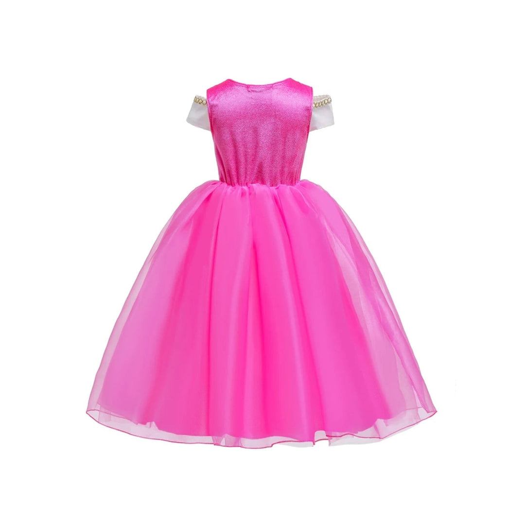 Halloween prinsessenjurk voor meisjes met accessoires en tiara