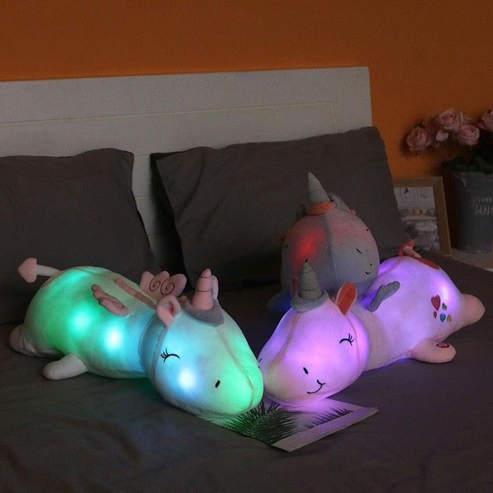 Stralend Pluche Eenhoorn met LED-functie – Glowie