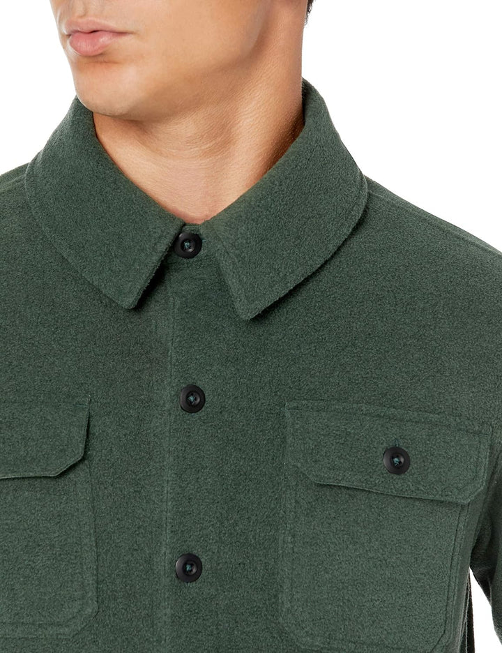 Fleece overshirt voor heren, voorjaar 2026 – Max