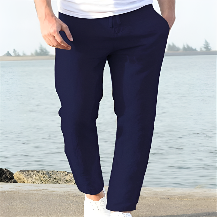 Heren linnen zomerbroek – Casual stijl met luchtig design