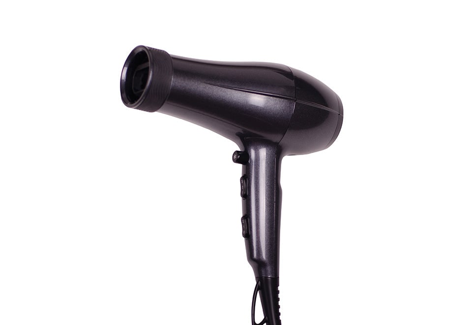 Haardroger met diffuser en concentratormondstuk, oscillerend ionisch stylingtool
