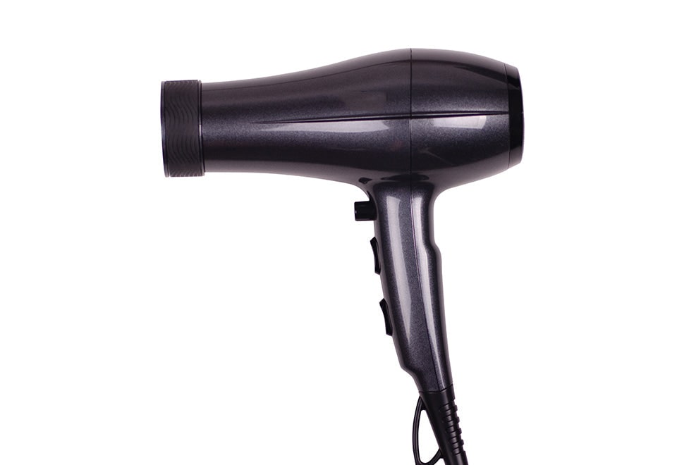 Haardroger met diffuser en concentratormondstuk, oscillerend ionisch stylingtool