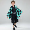 Halloween anime cosplaykostuum en outfits met haorijas met ruitpatroon