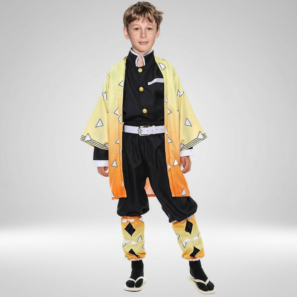 Halloween anime cosplaykostuum en outfits met haorijas met ruitpatroon