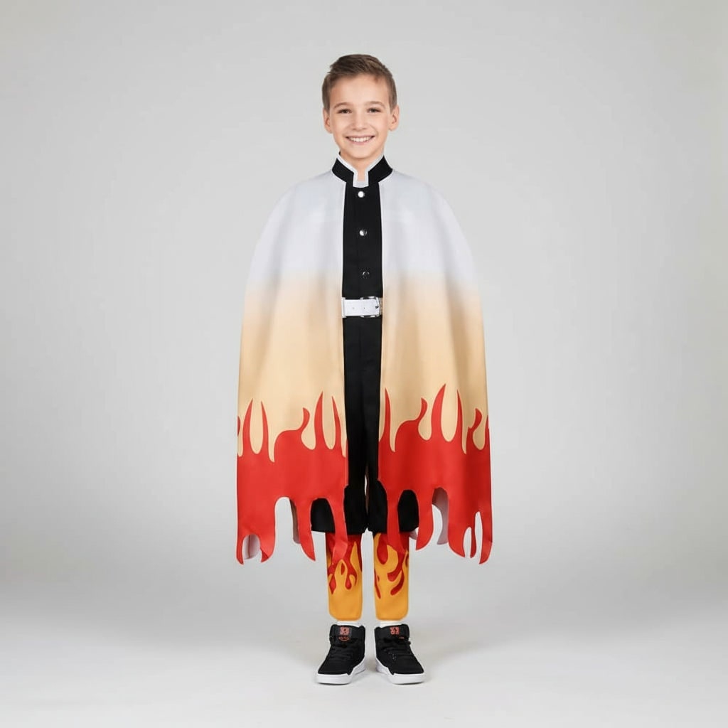 Halloween anime cosplaykostuum en outfits met haorijas met ruitpatroon