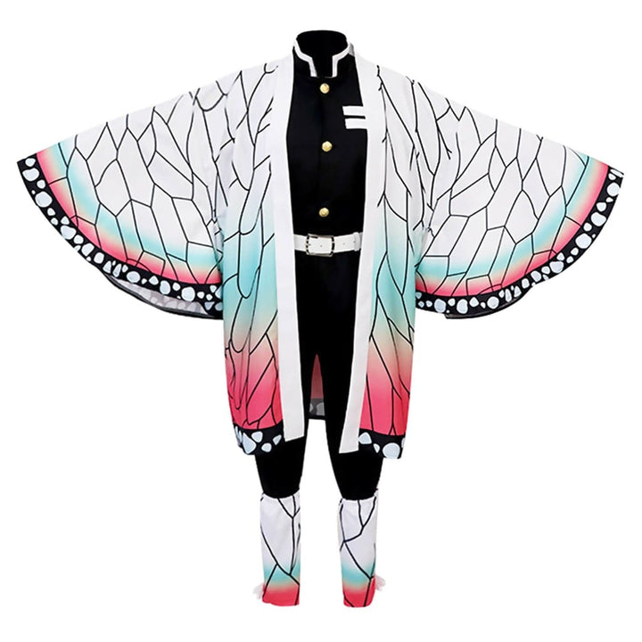 Halloween-anime-cosplaykostuum met Japanse personage-accessoires, kimono-haori en set