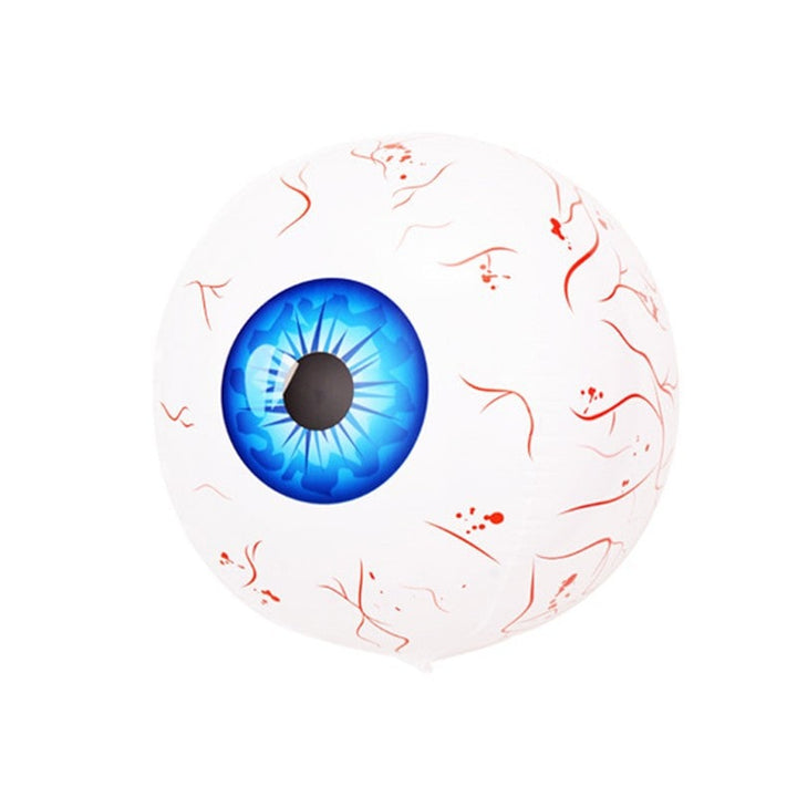 Halloween-ballondecoratie oog met bloeddoorlopen ontwerp voor feest en spookhuisdecor