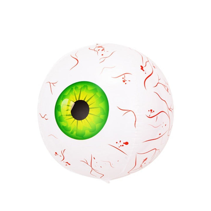 Halloween-ballondecoratie oog met bloeddoorlopen ontwerp voor feest en spookhuisdecor