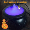 Halloween heksenketel mistmachine met kleurwisselende led en mist voor feesttafeldecoratie