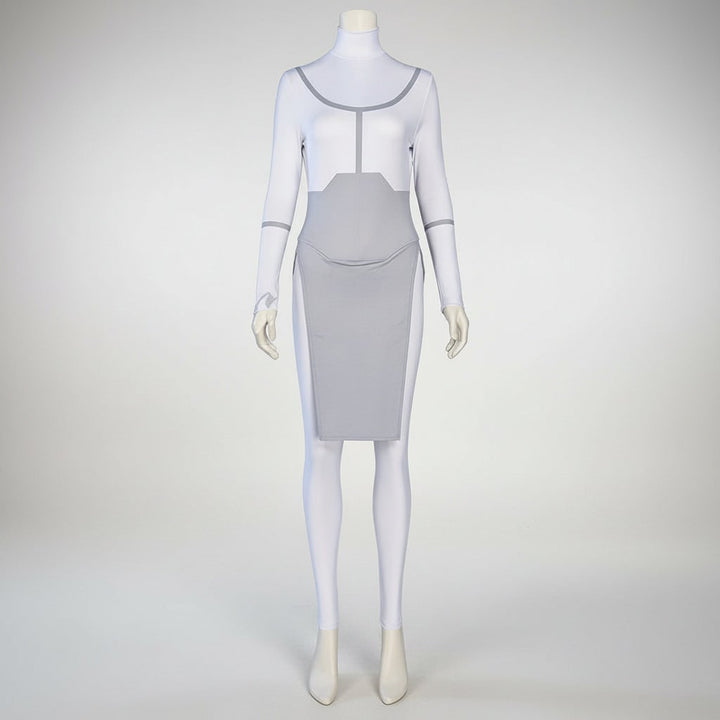 Halloween cosplay bodysuit kostuum met col en tabbaard voor anime outfits