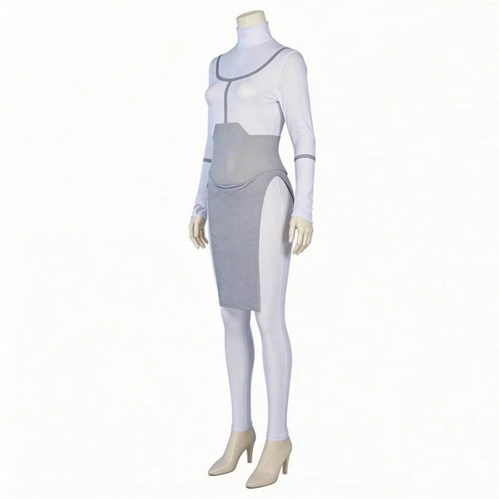 Halloween cosplay bodysuit kostuum met col en tabbaard voor anime outfits
