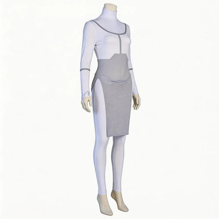 Halloween cosplay bodysuit kostuum met col en tabbaard voor anime outfits