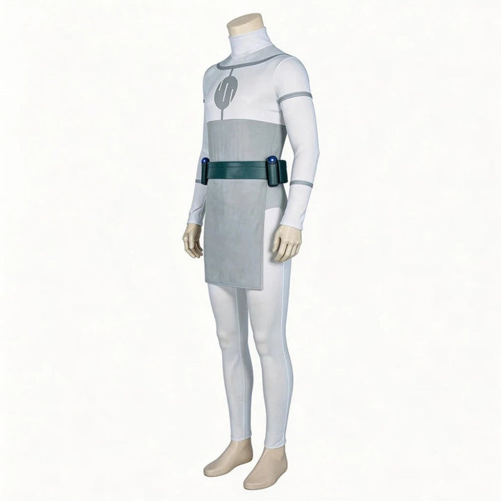 Halloween cosplay bodysuit kostuum met col en tabbaard voor anime outfits