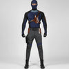 Halloween cosplay superheldenkostuumset met tactisch masker, harnas en handschoenen